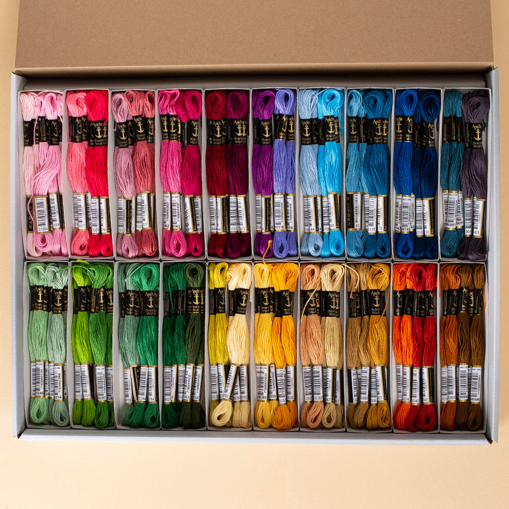 Anchor Muline Indoor Garden Nakış İpi Seti- A29DH19 - 09061 (120 tane)